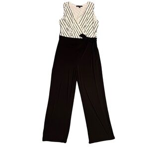 Jumpsuit White house Black Market Black and White